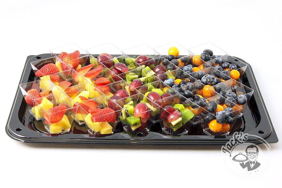 Large Assorted Fruit & Berry Shotglasses "Healthy Buffet" 27 pcs