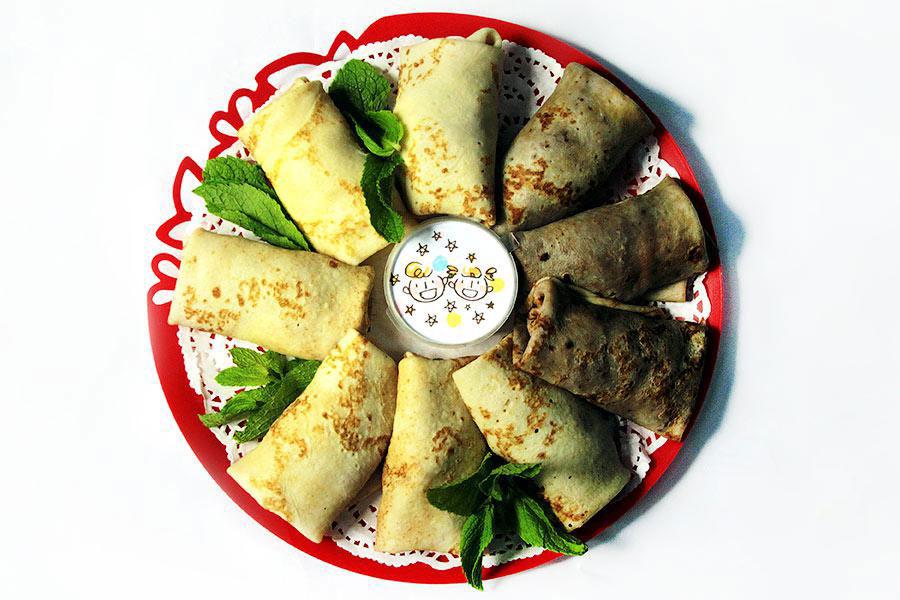 Assorted Sweet Crepes "Children's Carousel" 9 pcs