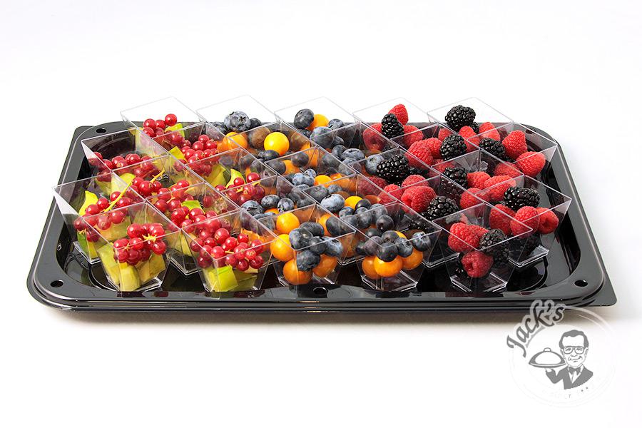 Large Assorted Fruit & Berry Shotglasses "Triple Rainbow" 27 pcs