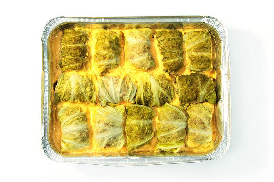 Turkey & Beef Mini Stuffed Cabbage "Friendly Family" 14/24 pcs
