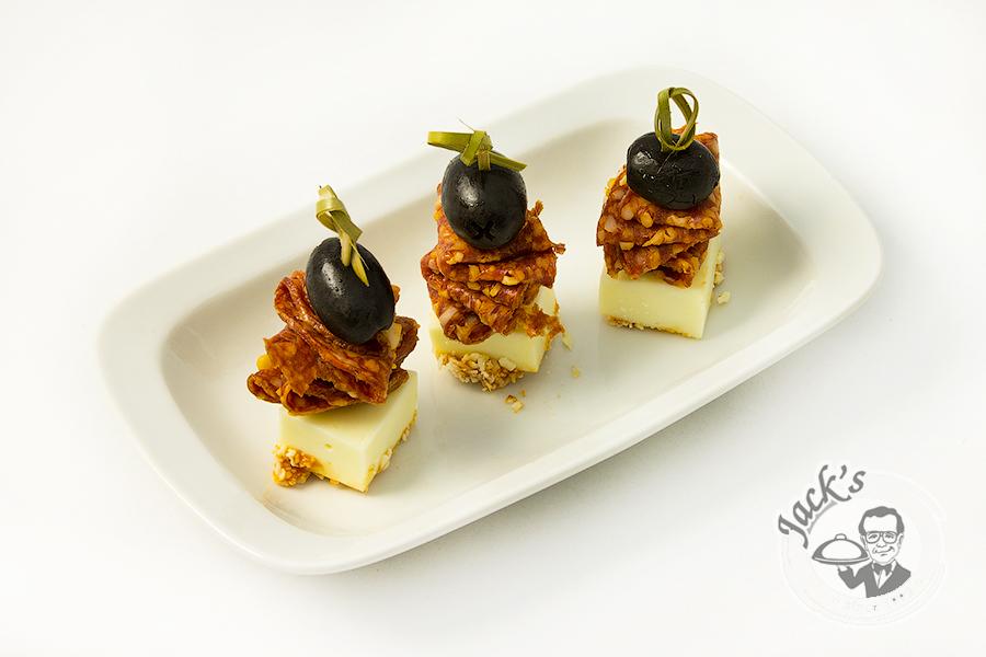 Deluxe Meat Canapes "Goya & Pepperoni" 6 pcs