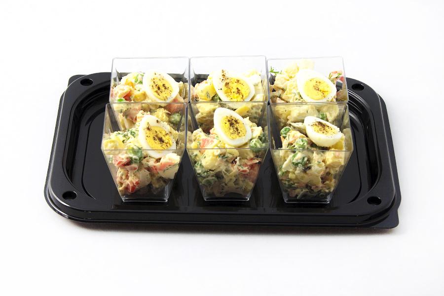 Salad Shotglasses "Monsieur Olivier" 6/15 pcs