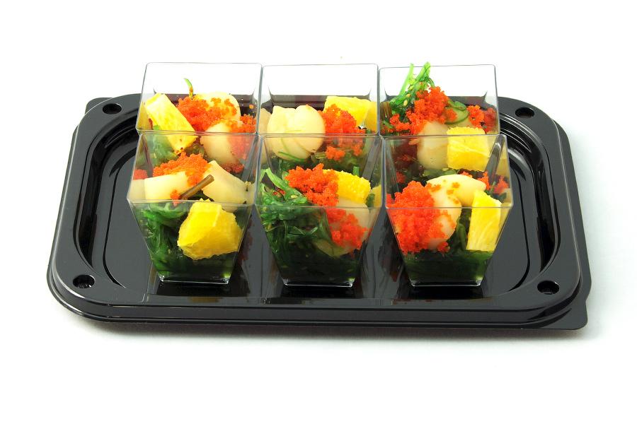 Salad Shotglasses "Tokyo Sunrise" 6/15 pcs