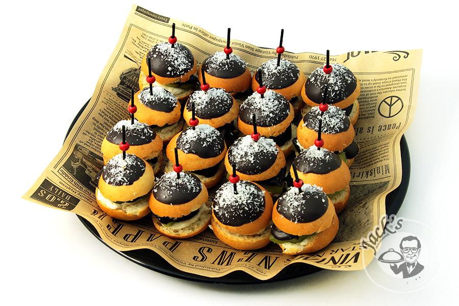 Sweet Mini-Burgers "Fruitburger with Kiwi" 16 pcs