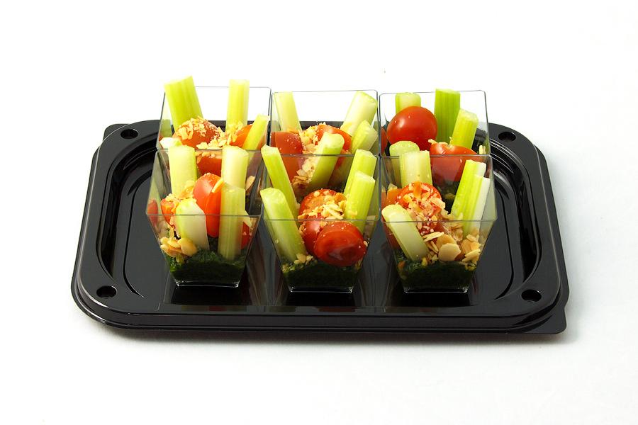 Salad Shotglasses "The Art of Pleasure" 6/15 pcs