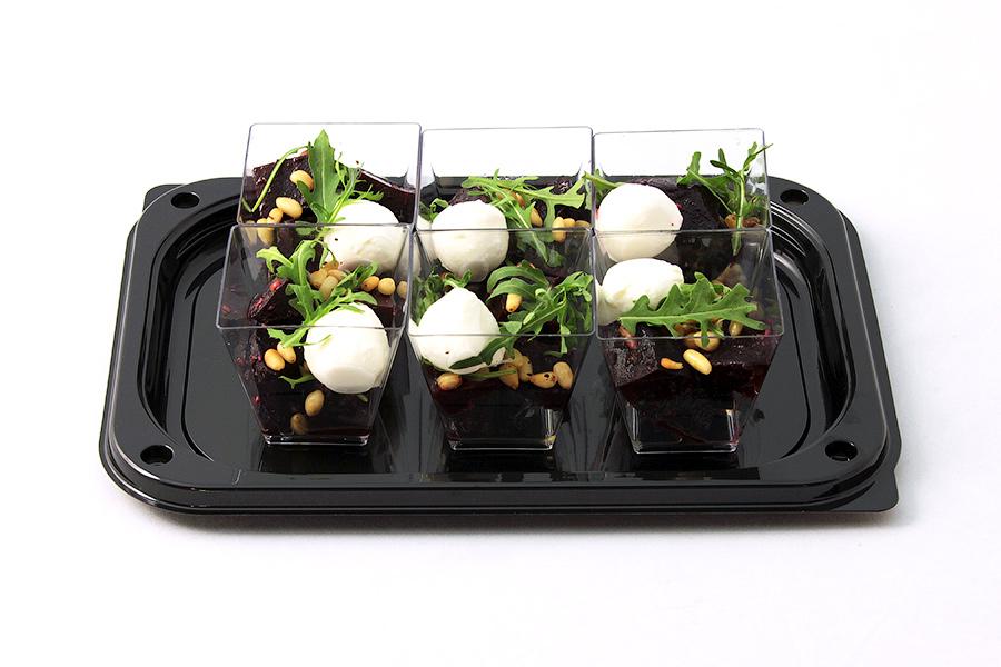 Salad Shotglasses "Evening Palette" 6/15 pcs
