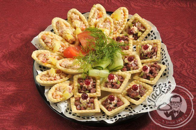 Assorted Tartlets "Hungry Duck" 20/40 pcs