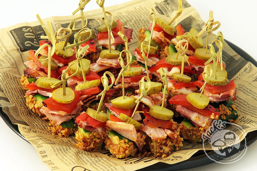 Deluxe Meat Canape "Bullfighter" 24 pcs