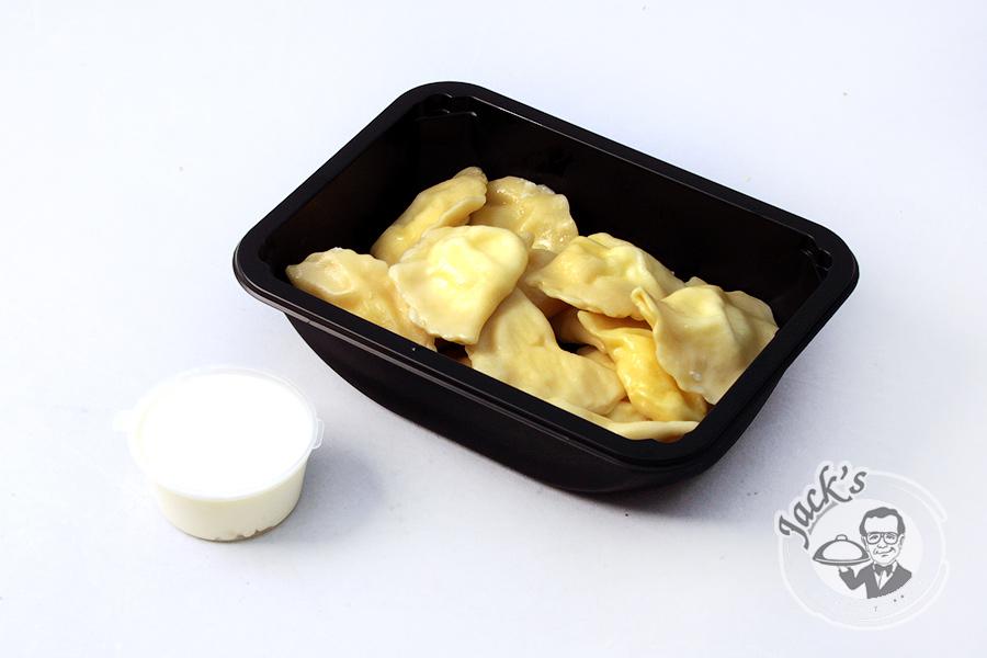 Mother's Dumplings (cottage cheese & white chocolate) Lunch Box "Happinnes Exists!" 350 g