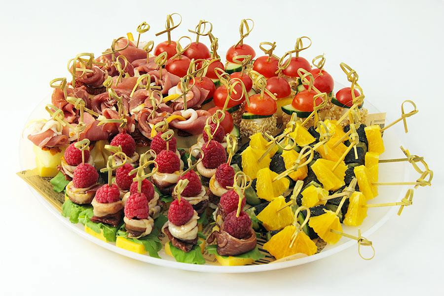 Deluxe Assorted Canapes "Grace" 64 pcs