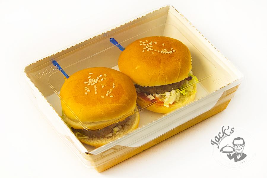 Mini Cheeseburgers (Sliders) 7 cm, 2 pcs