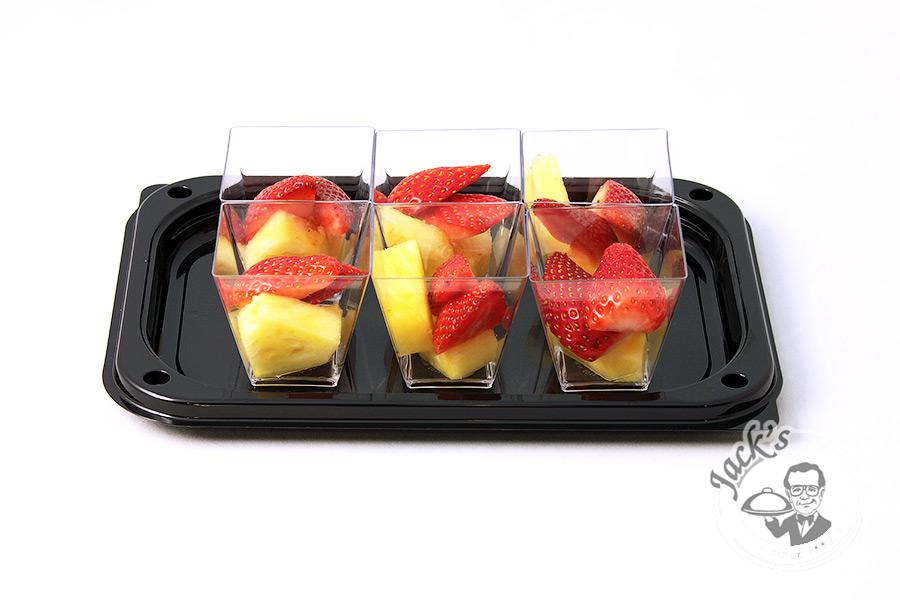 Pineapple & Strawberry Shotglasses "Secret Temptation" 6 pcs