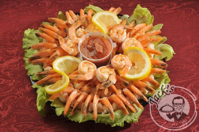 VIP-platter with Tiger shrimps "Royal Shrimp Cocktail" 1000/1900 g
