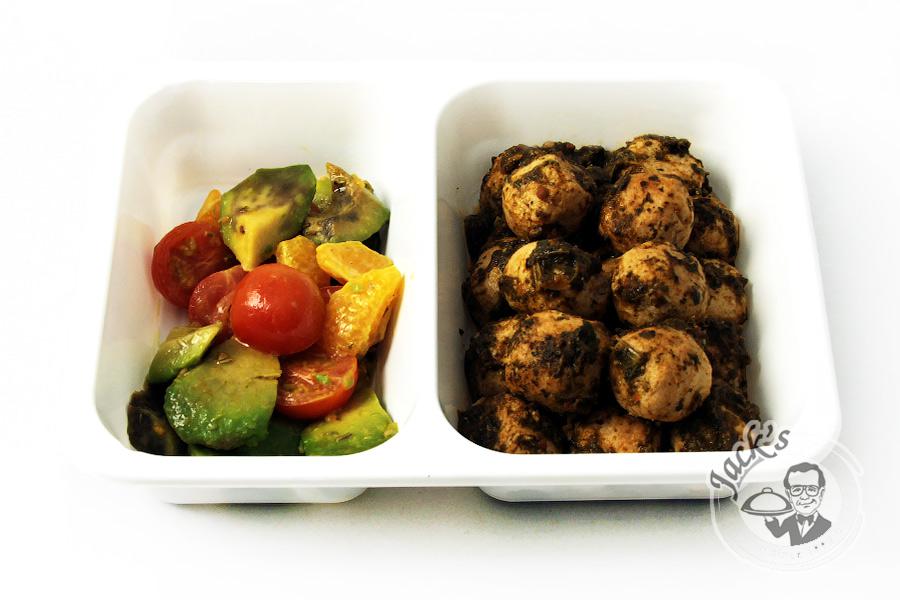 Vegetarian Lunch Box "Exotic Balls" 500 g