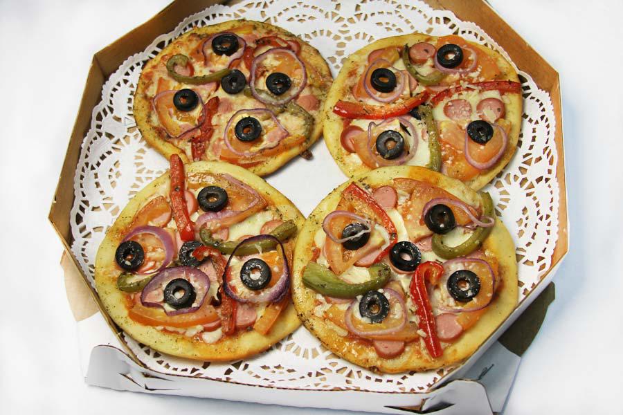 Mini-Pizzas (Pizzetti) "Provencal" 13 cm, 4/8 pcs