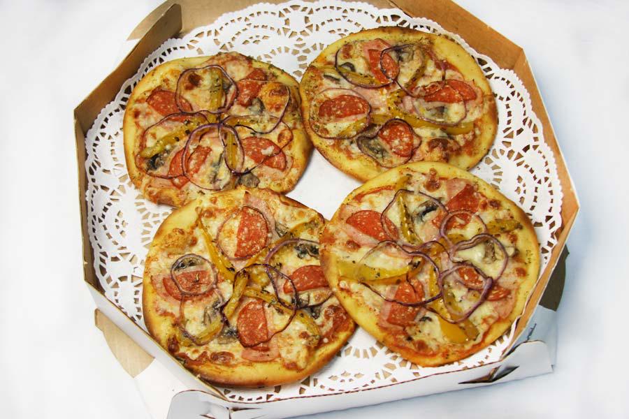 Mini-Pizzas (Pizzetti) "JACK’S Special" 13 cm, 4/8 pcs