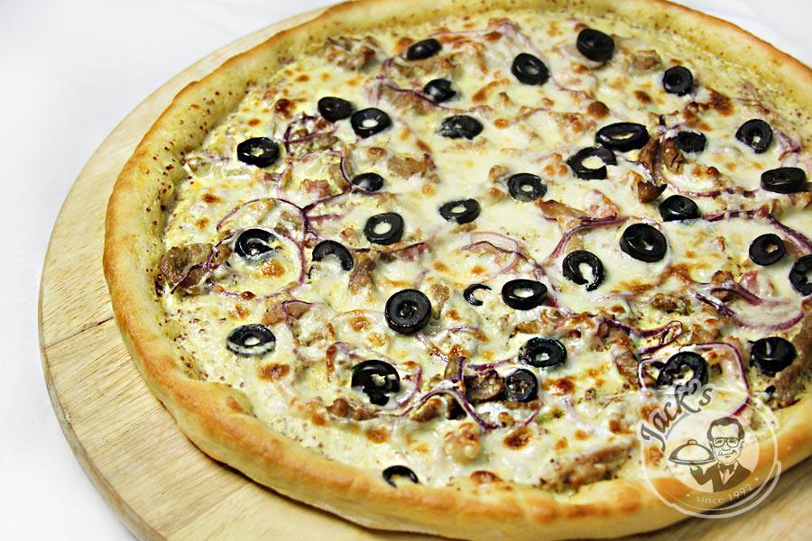 Thin Crust Pizza  "Carne" 35 cm