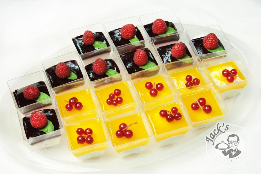 Assorted Shotglass Desserts "Fruity Fun" 20 pcs