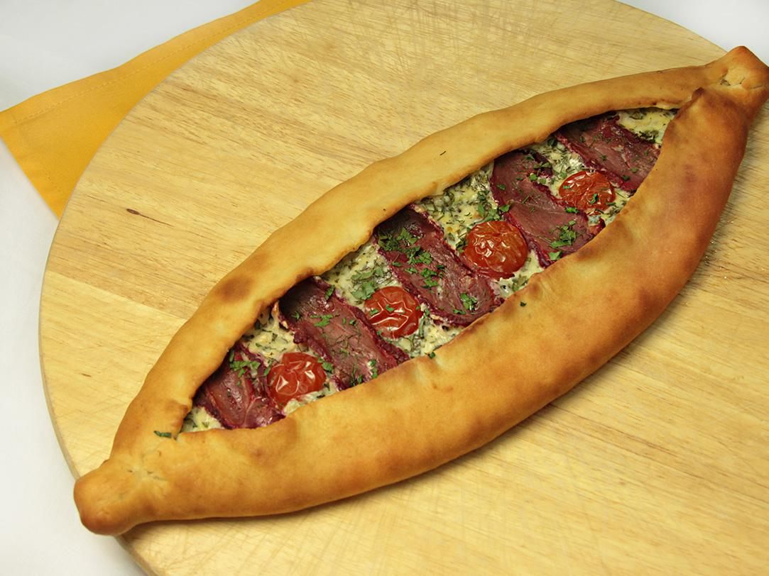 Turkish Pizza-Pide "Marmaris" 1/2 pcs.