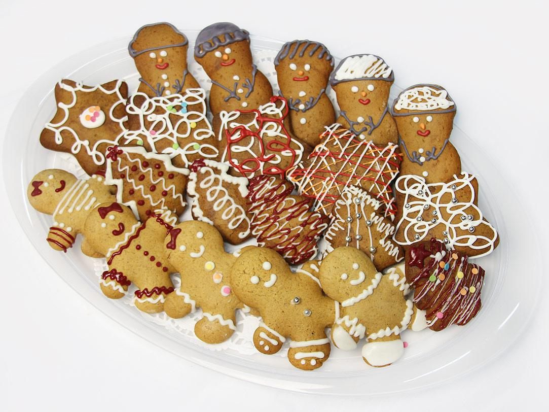 Gingerbread Cookie-Figurines "A Christmas Tale" 22/65/80 pcs