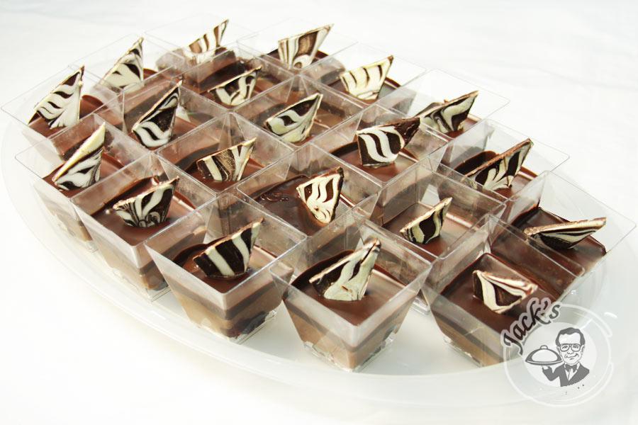 Shotglass Dessert "Chocolate Sail" 20 pcs
