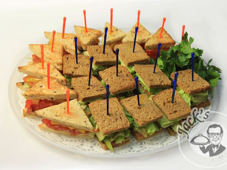 Assorted Vegetable Sandwiches "Sandwich Light" 20 pcs