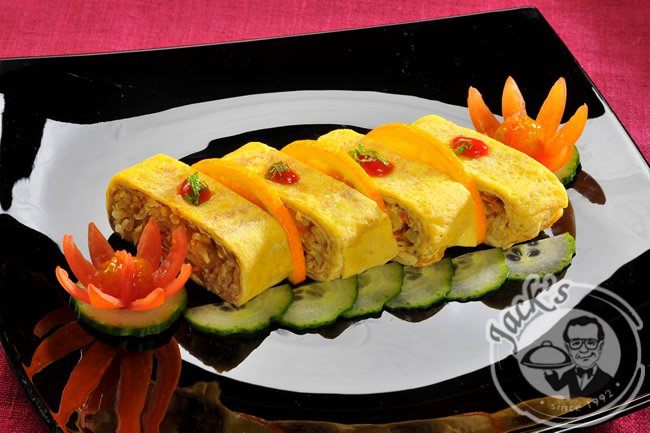 Omelette "Tamago-Yak" with rice and vegetables 4 pcs