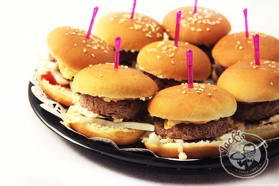 Mini Cheeseburgers (Sliders) 7 cm, 8/16 pcs