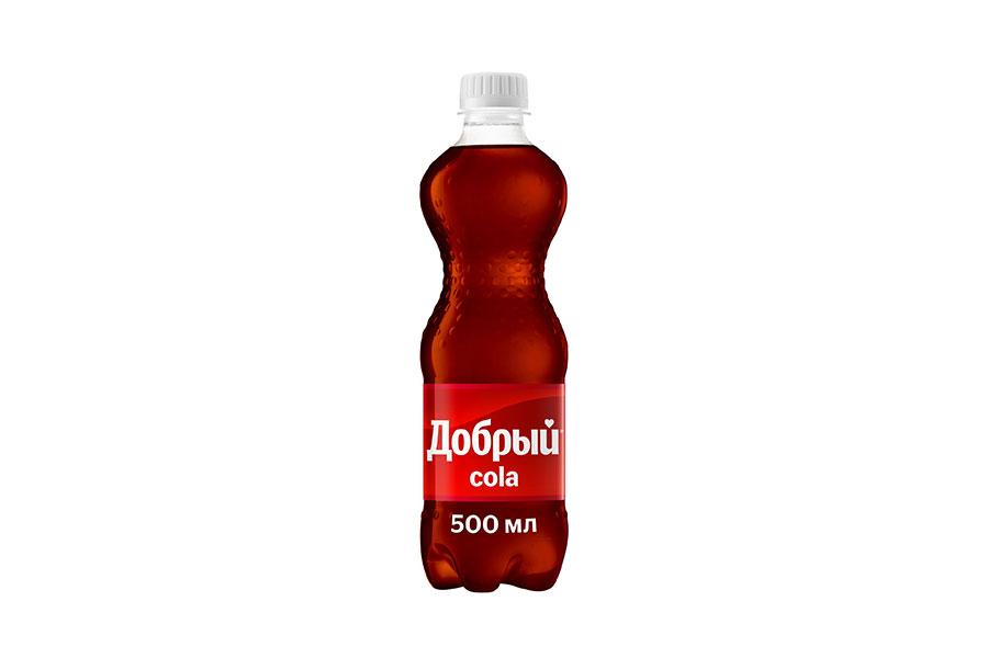 Carbonated drink Dobry Cola 0,5/1 l
