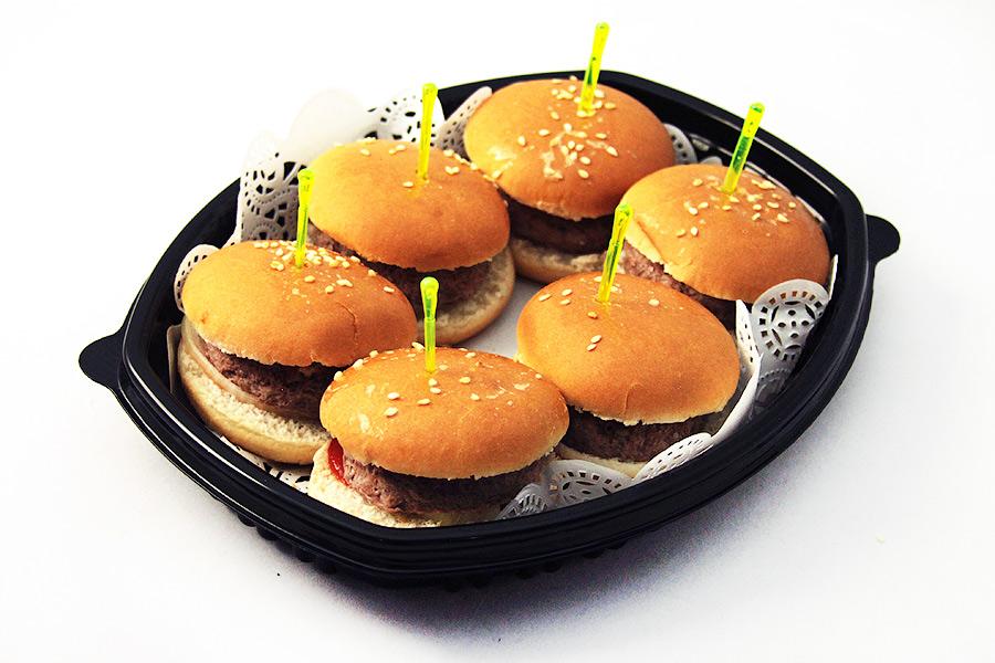 Mini-Burger Lunch Box "Cute Stanford" 7 cm, 6 pcs