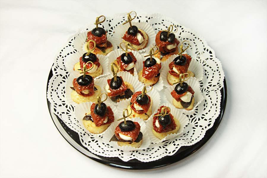 Canapés-MiniCrepes "Sicilian Snack" 15/30/60 pcs