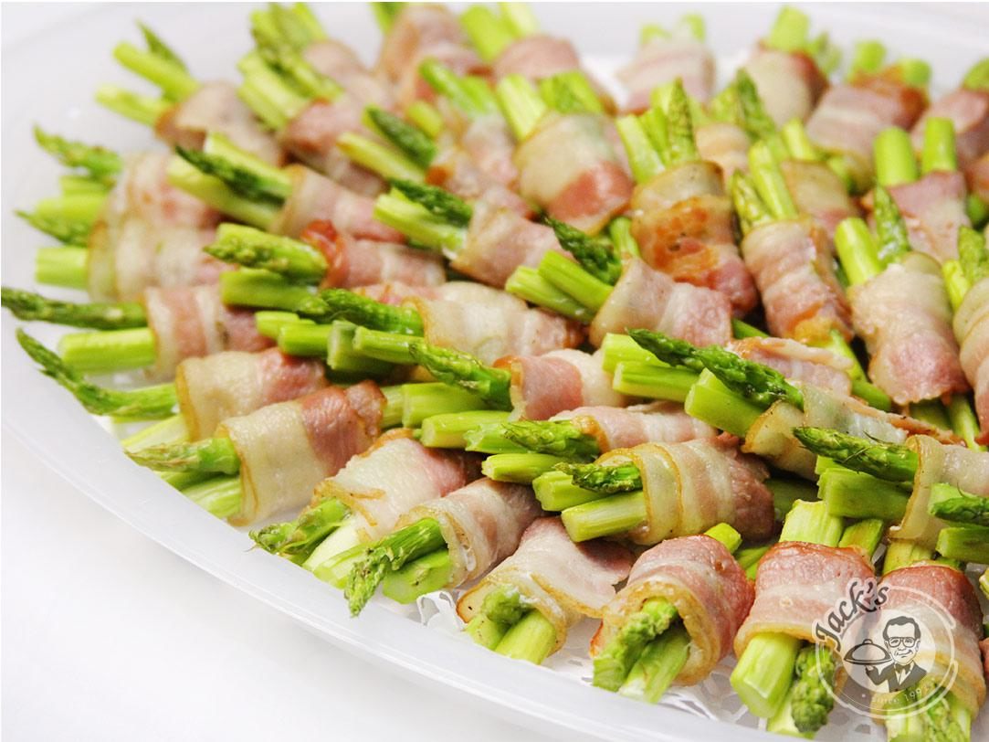 Bacon & Asparagus Rolls 30 pcs