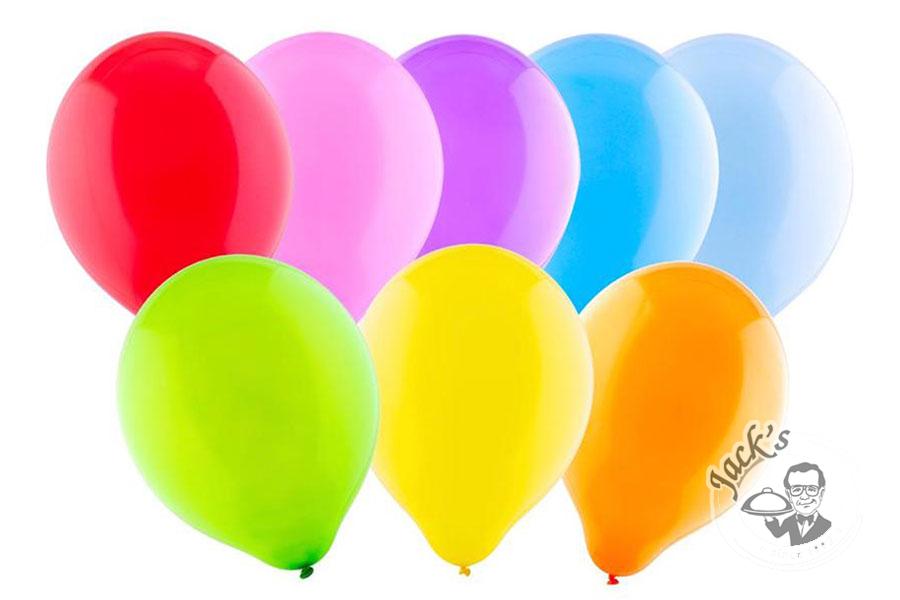 Inflatable balloons 30 cm 10 pcs in assortment